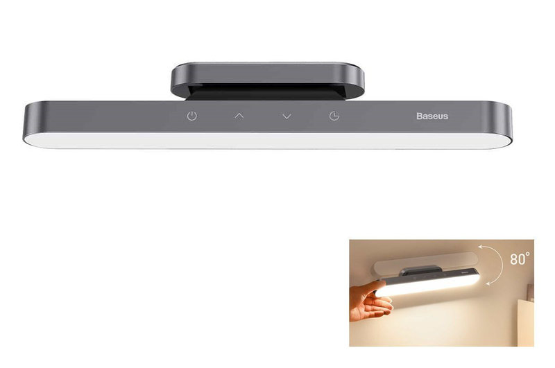Baseus va light led magnetic rechargeable lamp dgxc-02 grey, , medium-null
