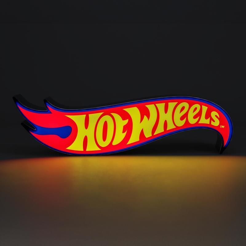 Paladone: hot wheels shaped logo light pp12798hw, , medium-null