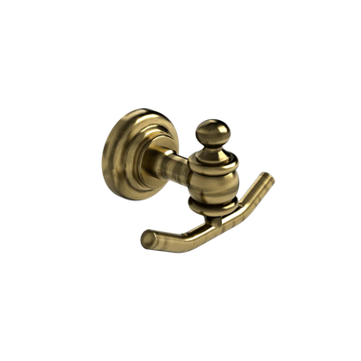 Retro double hook bronze, , medium