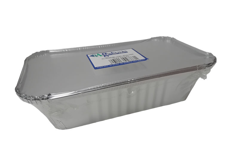 Aluminium trays rectangular - 3pcs, , medium-null