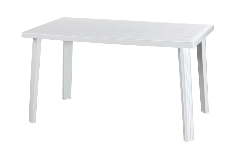Domingo rectangular table 130x75cm white, , medium image number null