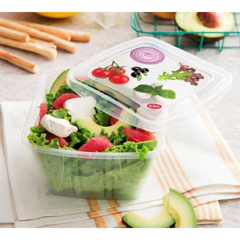 Snips fresh container square 1l 3pcs, , medium-null