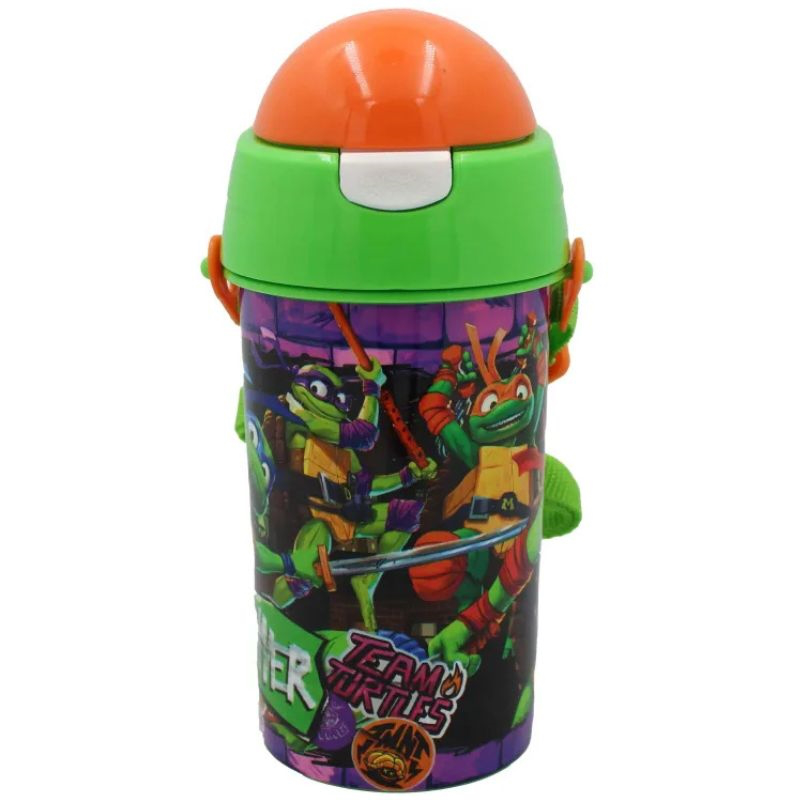 Gim canteen pp 500ml ninja turtles, , medium-null