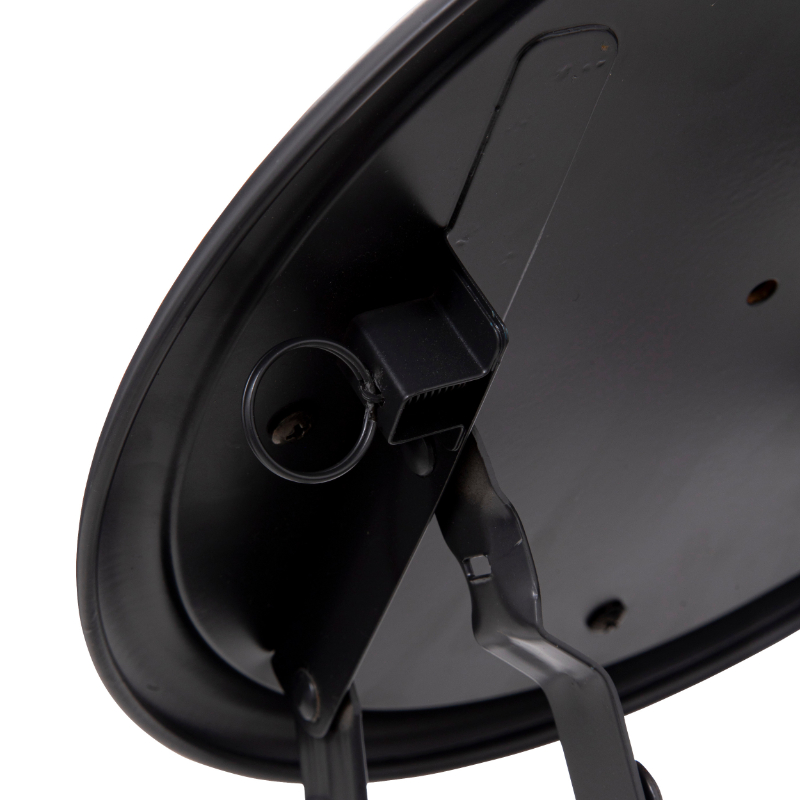 Product image: 5five velvet folding stool - black, , medium-null