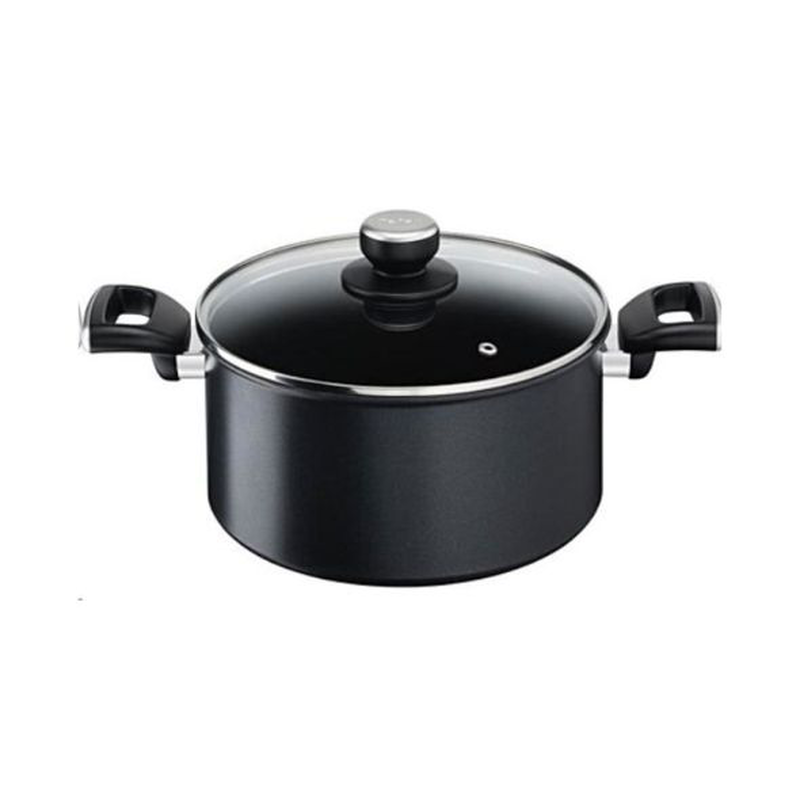 Tefal unlimited casserole 24cm + glass lid induction, , medium-null