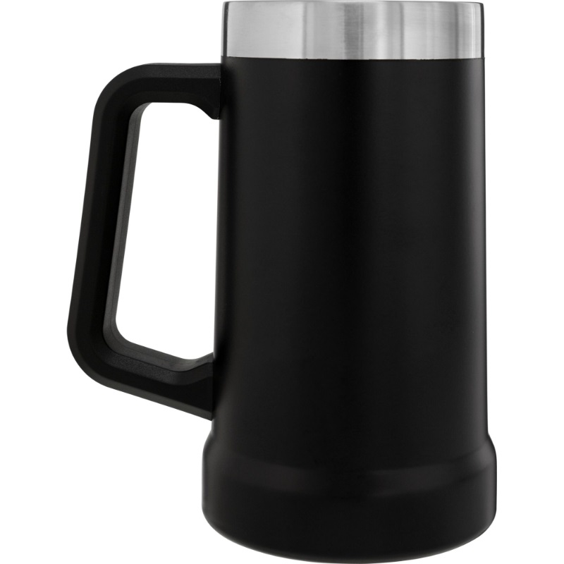 Stanley adventure big grip beer mug 700ml - black, , medium-null