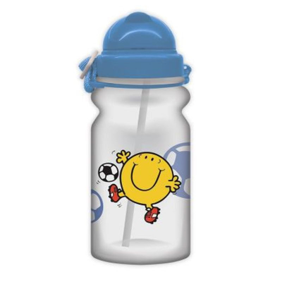 Water bottle with straw mr happy  hp.bts.wb.006, , medium