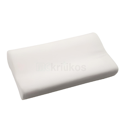 Standard sleep pillow memory foam anatomic 30x50cm, , medium