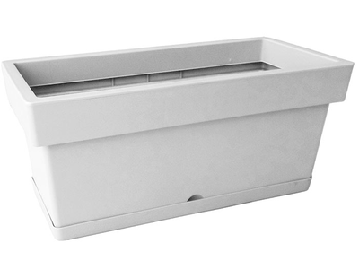 Viomes linea jardiniera 58x18x17cm 11ltr white