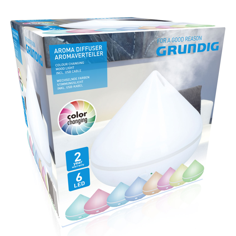 Grundig aroma diffuser with changing led light white, , medium image number null