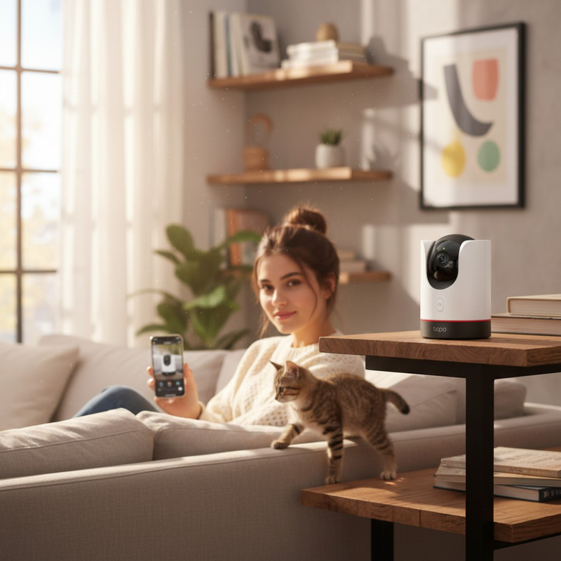 Tp-link tapo c225 έ&xi;&upsilon;&pi;&nu;&eta; &pi;&alpha;&nu;&omicron;&rho;&alpha;&mu;&iota;&kappa;&eta; ai &kappa;&alpha;&mu;&epsilon;&rho;&alpha; Wi-Fi, , medium-null