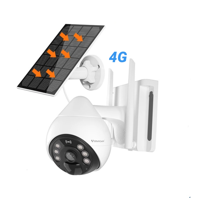 Vstarcam 4G ηλιακή κάμερα bg69, 10000mAh, ip66, 3mp, pir, pt, , medium-null