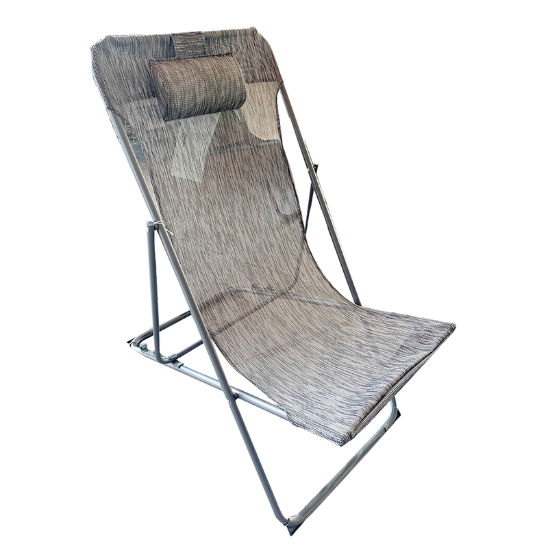 Deck chair garden relax light gray image number null