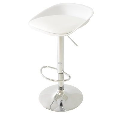 Lora bar stool pp seat - white, , medium
