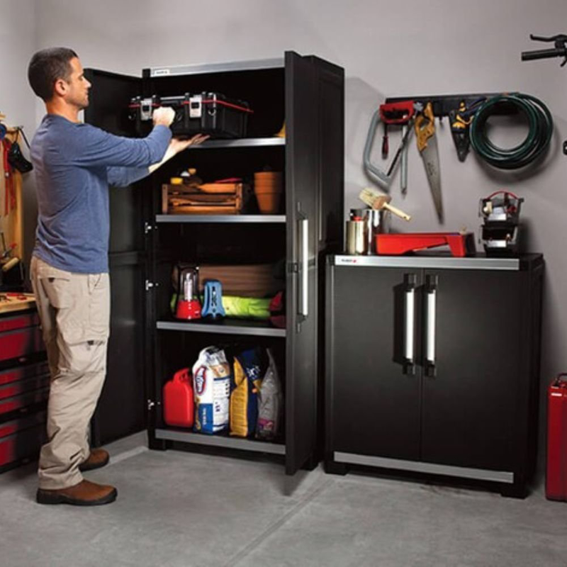 Keter garage xl &upsilon;&psi;ί&sigma;&tau;&eta;&sigmaf; &alpha;&nu;&tau;&omicron;&chi;ή&sigmaf; &pi;&lambda;&alpha;&sigma;&tau;&iota;&kappa;ή &nu;&tau;&omicron;&upsilon;&lambda;ά&pi;&alpha; 188cm &mu;&epsilon; 2 &pi;ό&rho;&tau;&epsilon;&sigmaf; & 3 &rho;&upsilon;&theta;&mu;&iota;&zeta;ό&mu;&epsilon;&nu;&alpha; &rho;ά&phi;&iota;&alpha;&nbsp;έ&omega;&sigmaf; 45kg &alpha;&nu;&tau;&omicron;&chi;ή, , medium-null