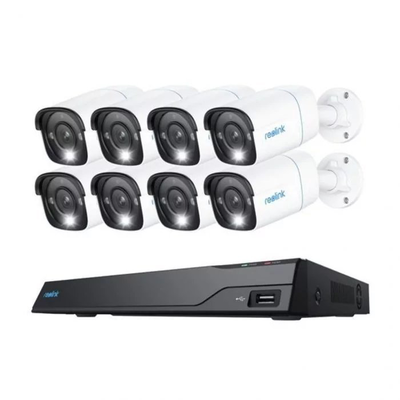 Reolink kit 16xchnvr+8x8mp bullet+4TB rlk16-800b8-8mp (nvs16-8mb8), , medium