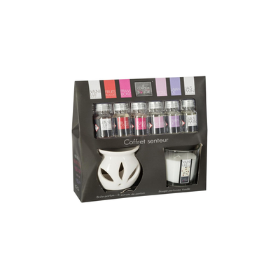 Scent box with candle 8 pcs