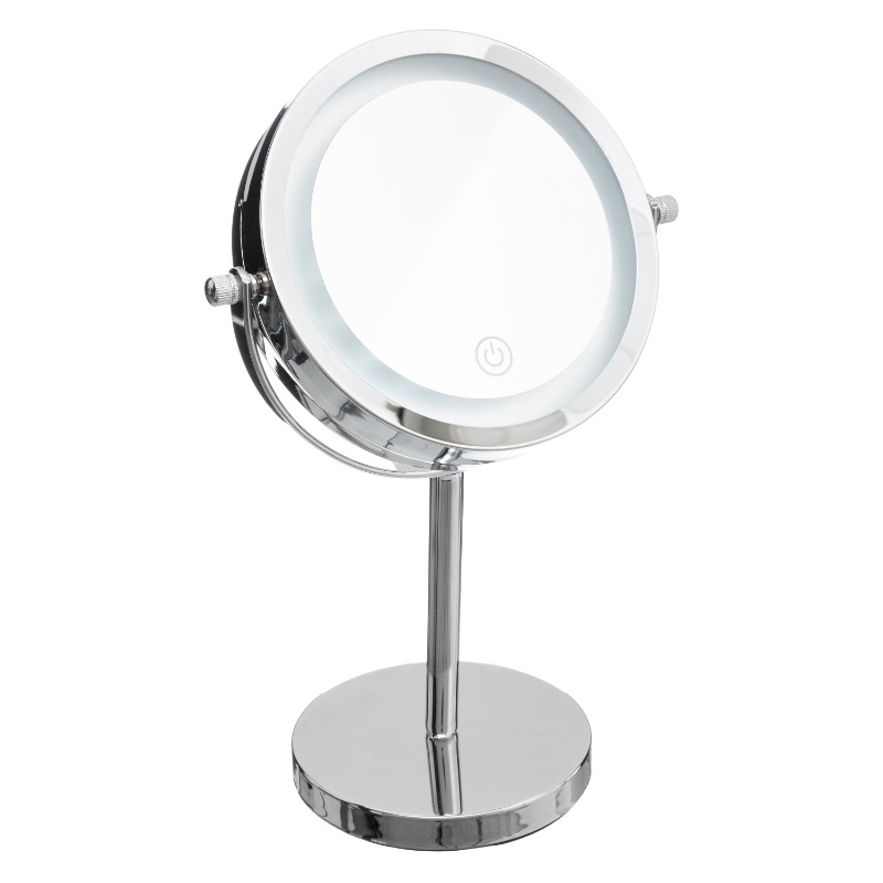 Product image: 5five καθρεφτης led d12 με βαση - ασημι-null