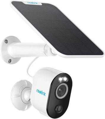 Reolink bundle 5mp argus 3 pro camera (white) + solar panel, , medium