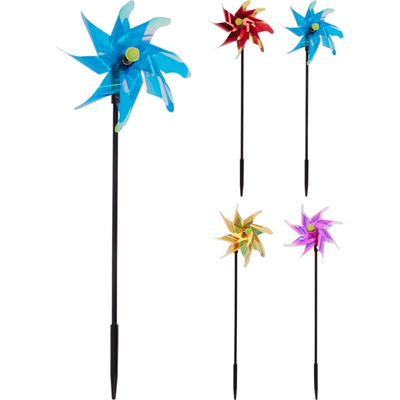 Decorative windmill 34cm - assorted colors