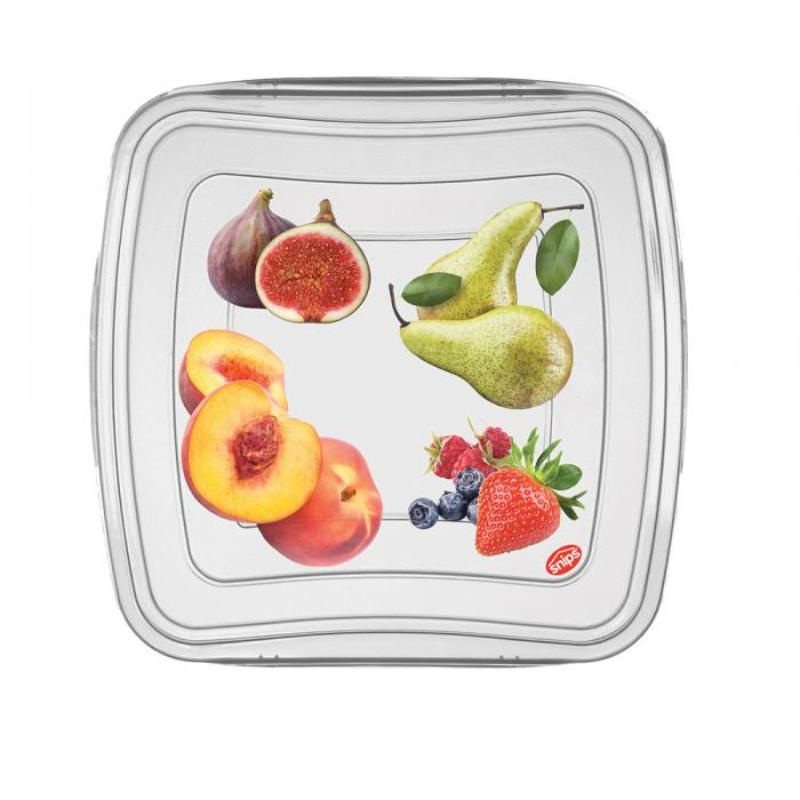 Snips fresh container square 500ml 3pcs, , medium-null