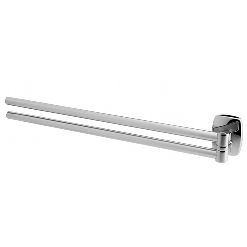 Bisk oregon double bathroom towel rail, , medium-null