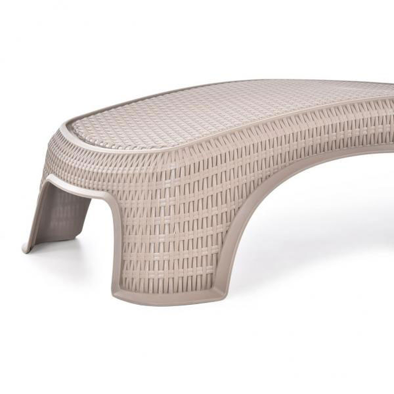 Keter atlantic sun lounger cappuccino 197x74xh36cm, , medium image number null