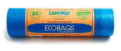 Bio bags 56l 20pcs - blue, , medium
