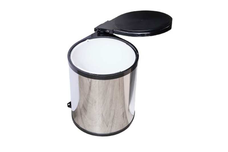 Inox bin door mounted 14l, , medium image number null