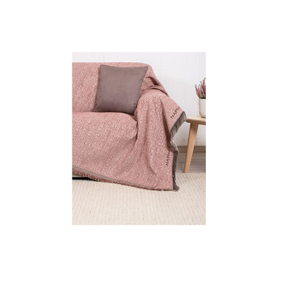 Naf naf sofa throw highline collection  180x300cm gray