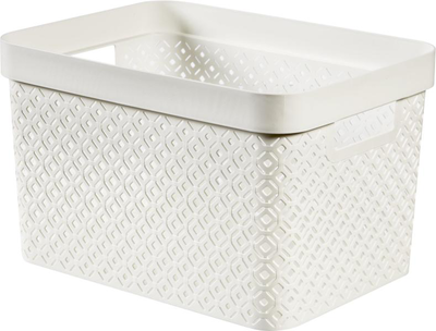 Curver terrazo box 17l- white, , medium