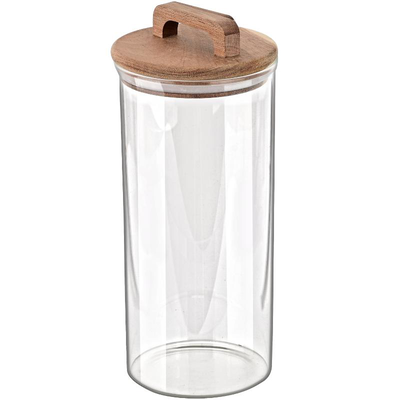 Estia allure glass jar 1.3l 10x10x22cm