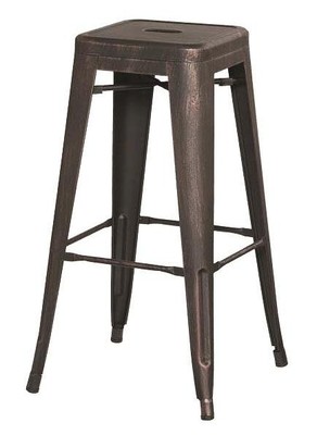 Jones steel stool - black, , medium