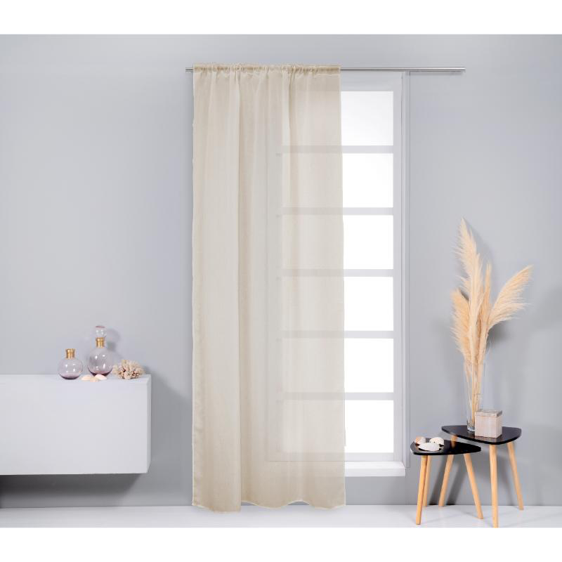 Product image: Easy home tabla curtain with tape 140x270cm - beige, , medium-null