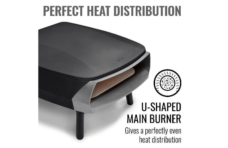 Witt etna rotante pizza oven mat black (handles 40.5cm pizza), , medium image number null