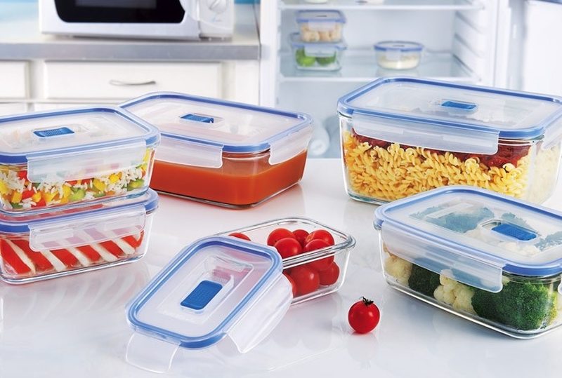 Luminarc pure active food container square 38cl, , medium-null