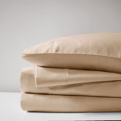 Ionion solids pillowcases 2pcs set 52x72+22cm sand