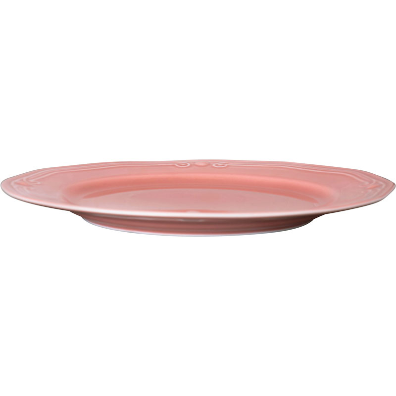 Product image: Athenee πιατο ρηχο 27cm πορσελανη ροζ, , medium-null
