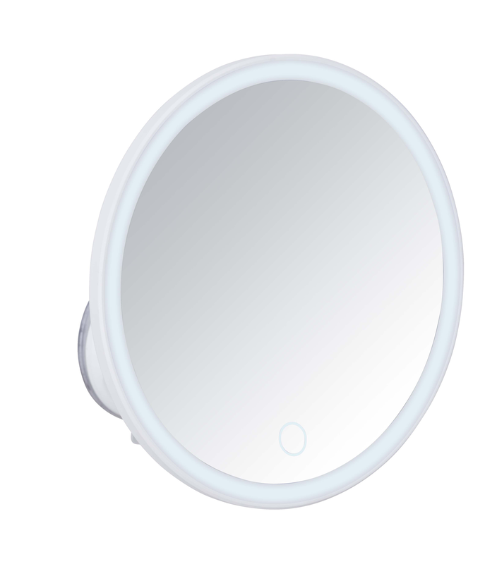 Wenko wall mirror telescopic arm led light isola, , medium-null
