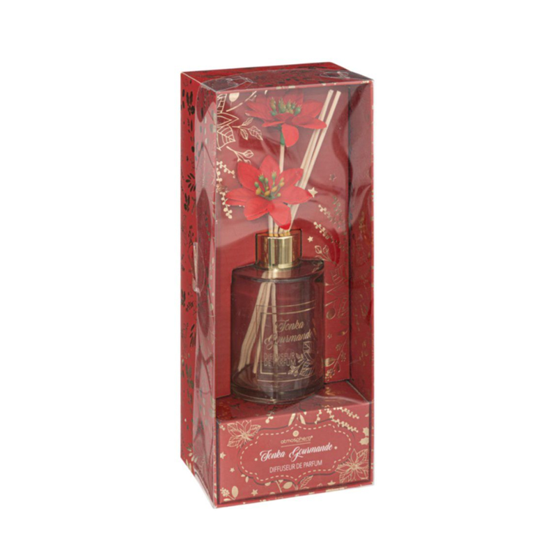Room scent with liquid and woods with christmas flower 100ml, , medium image number null