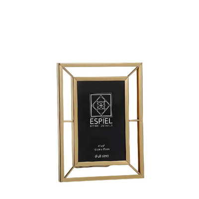 Espiel metal frame 10x15cm - gold