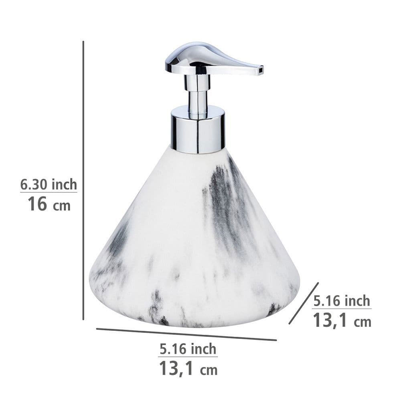 Wenko desio soap dispenser marble look, , medium-null