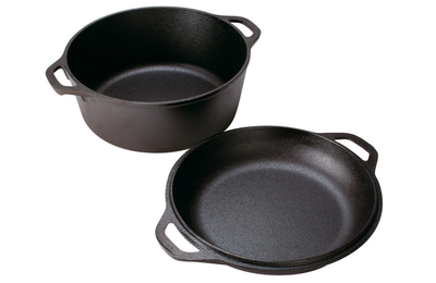 Lodge double dutch oven with loop handles (4,73lt), , medium