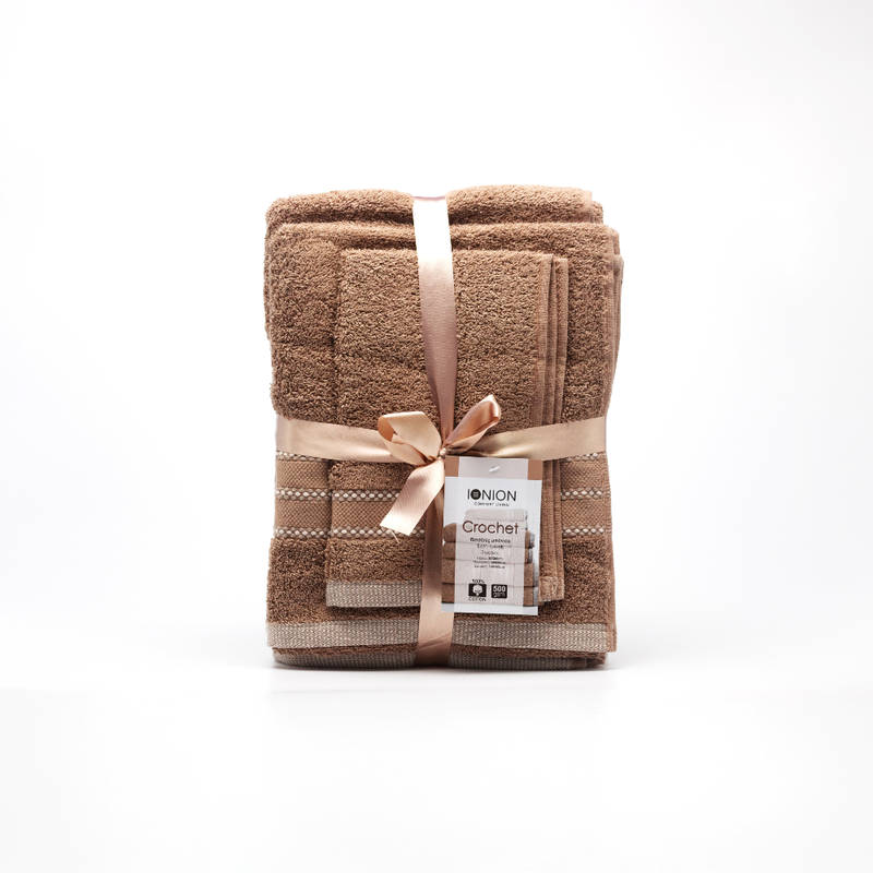 Ionion &sigma;&epsilon;&tau; 3&tau;&mu;&chi; crochet &pi;&epsilon;&tau;&sigma;&epsilon;&tau;&epsilon;&sigmaf; &mu;&pi;&alpha;&nu;&iota;&omicron;&upsilon; 500gsm - &mu;&pi;&epsilon;&zeta;, , medium-null