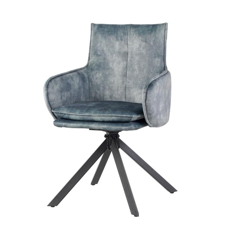 Ava dining chair - blue, , medium-null