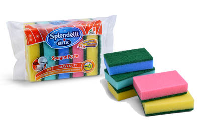 Synth sponge scourer, , medium