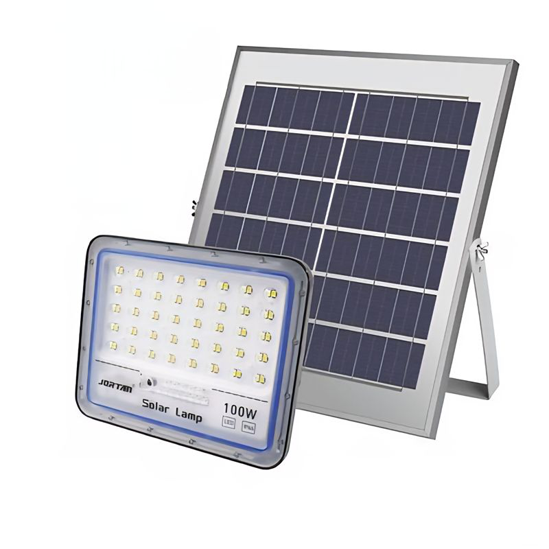 Product image: Αδιάβροχος ηλιακός προβολέας jortan 100w flat led 3500lm, , medium-null