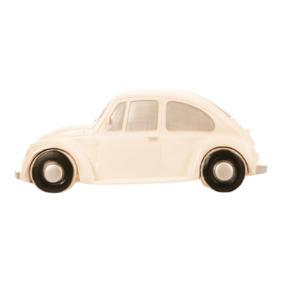 White vintage car table lamp, , medium