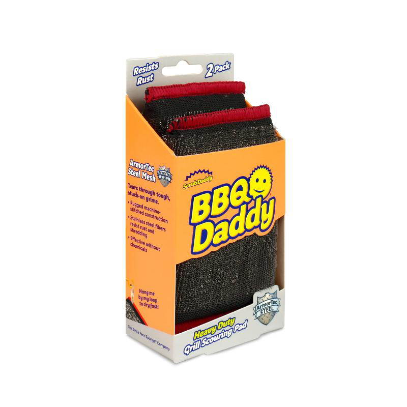 Scrub daddy bbq scouring steel 2pack, , medium-null