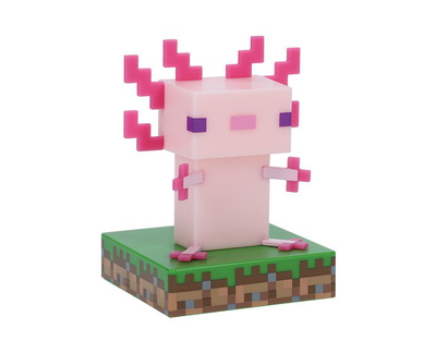 Paladone minecraft axolotl icon light, , medium